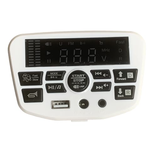 weelye JR1956G Horn12V Zentralsteuerschalter für Kinder Elektrofahrzeuge Bluetooth-Verbindung Musikanzeige Mittelpanel Ersatzteile für Autos weelye JR1956G Horn12V Zentralsteuerschalter für Kinder Elektrofahrzeuge Bluetooth-Verbindung Musikanzeige Mittelpanel Ersatzteile für Autos von weelye