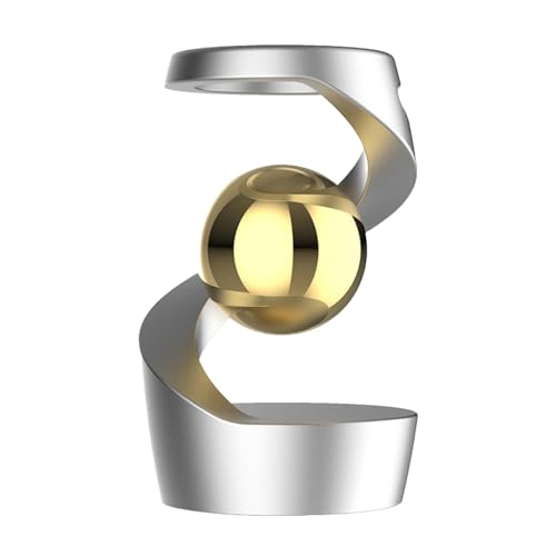 Kinetisches Schreibtischspielzeug, Metall ADHS Schreibtisch-Fidget-Spielzeug Desktop-Spin-ning-Fidget-Spielzeug Gadgets Für Büro, Gravity Defying Desk Toy Partygeschenke Für Erwachsene Kinder von weiting