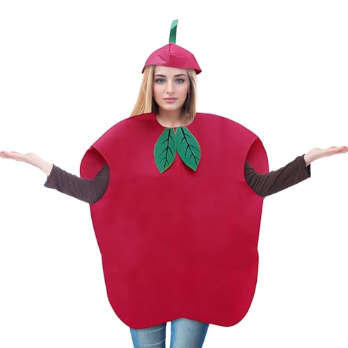 weiting Obst Kostüm Erwachsene | Rollenspiel Kostüm Für Karneval - Niedliches Cosplay Verkleidung Outfit, Atmungsaktive Kleidung Für Karneval Themenparty Rollenspiel von weiting