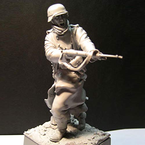 Weizhang 1/16 120 mm unbemalter und selbst zusammengebauter Miniaturmodellbausatz der 6. Armee des Zweiten Weltkriegs Stalingrad Battle Resin Figure Model //KV1567 von weizhang