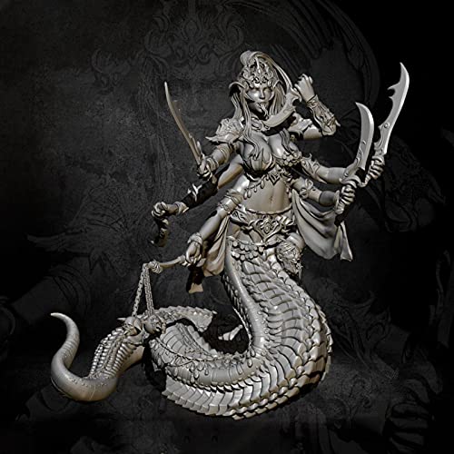 weizhang 1/24 75mm Sci-Fi Snake Queen Warrior Resin Soldier Modell unbemalt unmontiert Miniaturmodellbausatz/Y91608 weizhang 1/24 75mm Sci-Fi Snake Queen Warrior Resin Soldier Modell unbemalt unmontiert Miniaturmodellbausatz/Y91608 von weizhang