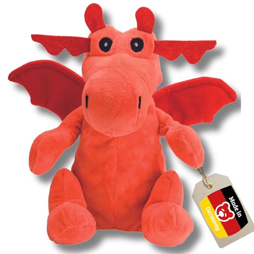 welliebellies® Wärmekuscheltier Drache groß 22cm für Mikrowelle und Backofen von welliebellies