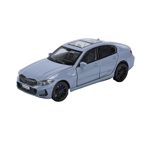 for 1/32 320i Simulation Legierung Sound Und Licht Auto Modell Sammeln Ornament(Blue) von wenjiang