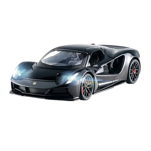 for 1/32 Lutz EVIJA Legierung Auto Modell Simulation Metall Auto Sport Auto Ornamente(Black) von wenjiang
