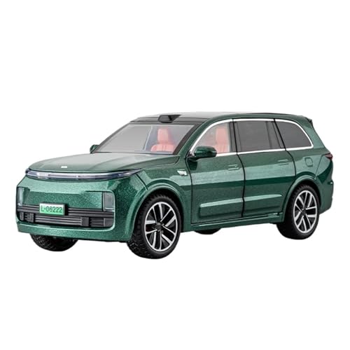 for 1:24 Ideal L9 Neue Energie Auto Modell Simulation Legierung Auto Modell Sammlung Ornamente(Gold) von wenjiang