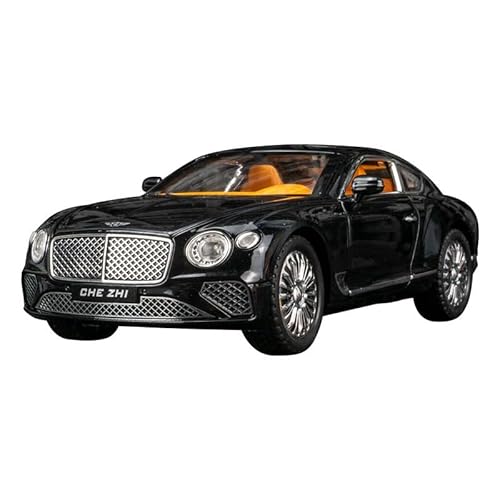 for 1:24 Simulation GT Hop Metall Auto Modell Auto Limousine Ornament(Black) von wenjiang