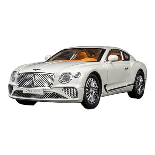 for 1:24 Simulation GT Hop Metall Auto Modell Auto Limousine Ornament(White) von wenjiang