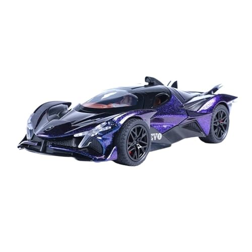 for 1:32 Sun God Sportwagen Legierung Simulation Auto Modell Ornament Sammlung(Purple) von wenjiang
