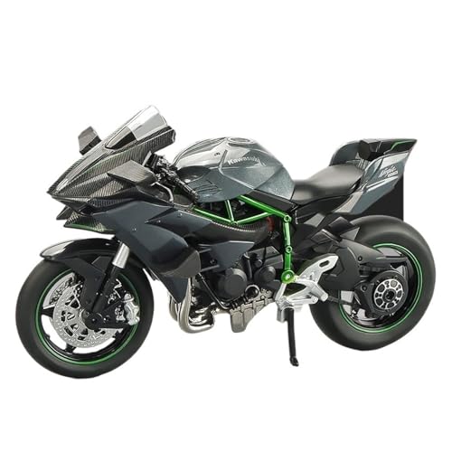 wenjiang 1:12 H2R Motorrad-Modell – Die gegossene Legierung Simulation Ein Sammlermodell Ideal Als Spielzeug Für Jungen Eine Figur Und Dekoration (Schwarz) von wenjiang