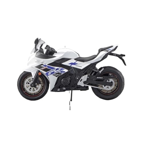 wenjiang Für Motorrad-Modell GSX250R 1:12, eine Lokomotivfigur aus simulierter Legierung für die Sammlung von Jungen, auch ein Spielzeugfahrzeug für Kinder (Weiß) von wenjiang