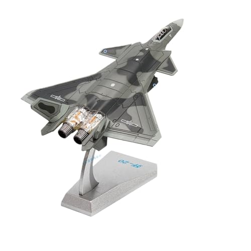 wenjiang for 1:120 AVIC J-20 Kämpfer Modell Simulation Legierung Sichtbare Motor Flugzeug Militär Airshow Modell Sammlung Ornamente von wenjiang
