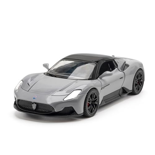 wenjiang for 1:22 Großes MC20-Legierungsautomodell EIN Sportwagen-Spielzeugauto Mit Hoher Simulation EIN Sammlerornament(Gray) von wenjiang