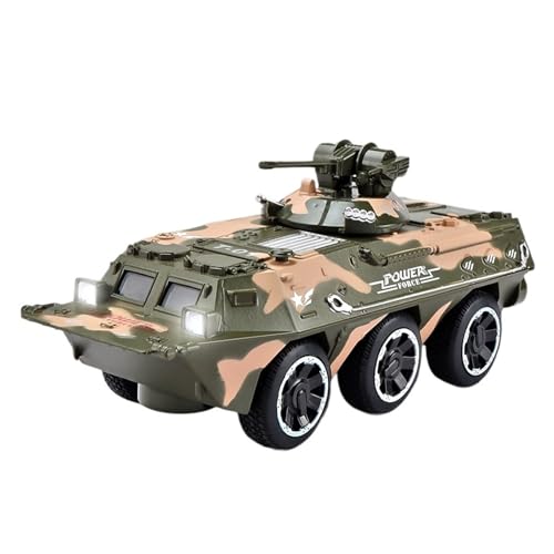 wenjiang for 1:24 Alloy Armored Personal Toy Simulierter Militärpanzer Metallkampffahrzeug Spielzeug Miniaturauto von wenjiang