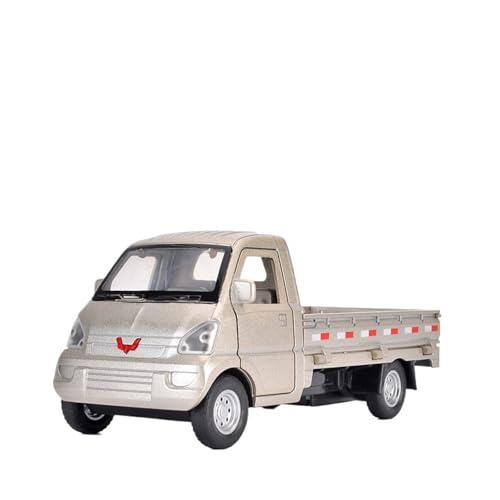 wenjiang for 1:24 Wuling Liuzhou Minivan Legierung Modellauto Leichtes Transportfahrzeug Minibus Automobilmodell Lieferwagen Spielzeug(Gold) von wenjiang