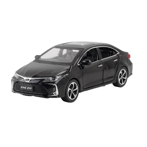 wenjiang for 1:32 Simulation Corolla Legierung Haushalts Auto Modell Sammlung Ornament Spielzeug Auto(Black) von wenjiang