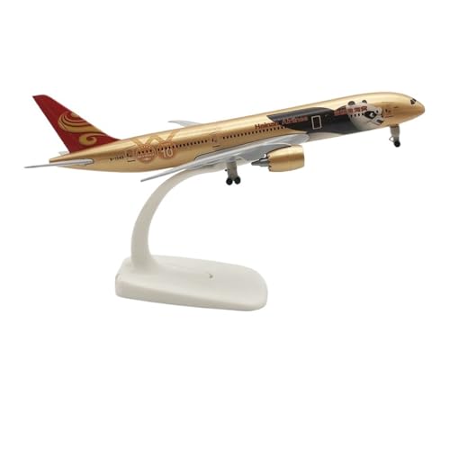 wenjiang for 1:400 China Hainan Airlines Legierung Flugzeug Modell Simulation Kung Fu Panda Airliner Sammlung Ornamente(Gold) von wenjiang