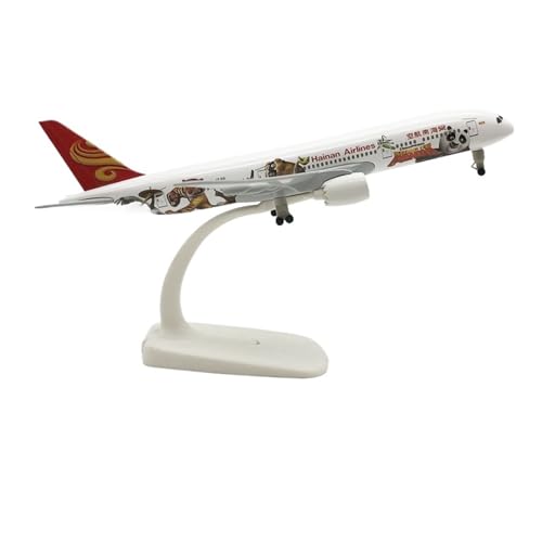 wenjiang for 1:400 China Hainan Airlines Legierung Flugzeug Modell Simulation Kung Fu Panda Airliner Sammlung Ornamente(White) von wenjiang
