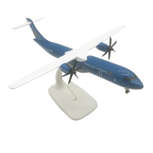 wenjiang for 1:400 Legierung Simulation Flugzeug Modell Philippinen Western ATR Statische Ornament Solide Flugzeug Handwerk Sammeln Ornamente(Blue) von wenjiang