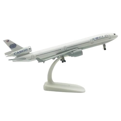 wenjiang for 1:400 Mcdonnell Douglas MD-11 Airbus Flugzeugmodell Legierung Simulation Statisches Modell Sammlerstücke Ornamente(Blue) von wenjiang