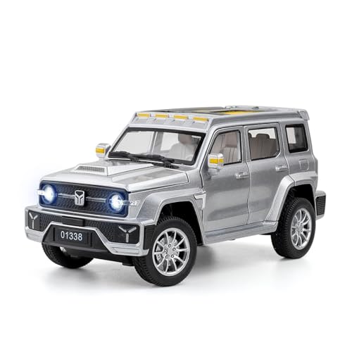 wenjiang for Den Simulierten Panzer 300 Cyberpunk Edition Im Maßstab 1:24 SUV-Geländewagen Aus Legierung Automodell EIN Sammlerornament Und EIN Spielzeugauto von wenjiang