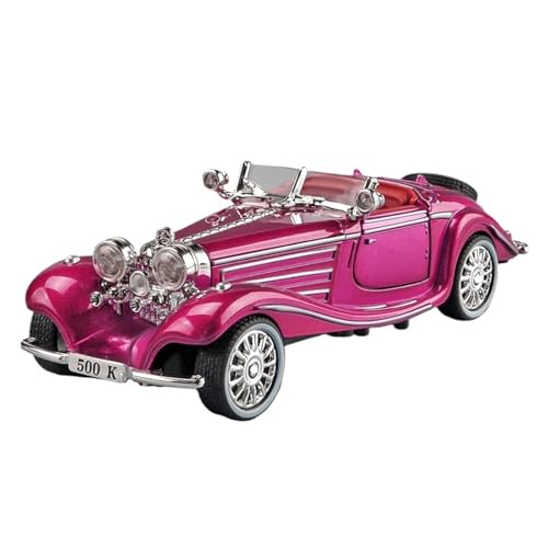 wenjiang for Großes 500K-Modellauto Aus Simulierter Legierung EIN Spielzeugautomodell EIN Klassisches Und Nostalgisches Oldtimer Das for Sammeln Und Ausstellen Geeignet Ist(Purple) von wenjiang
