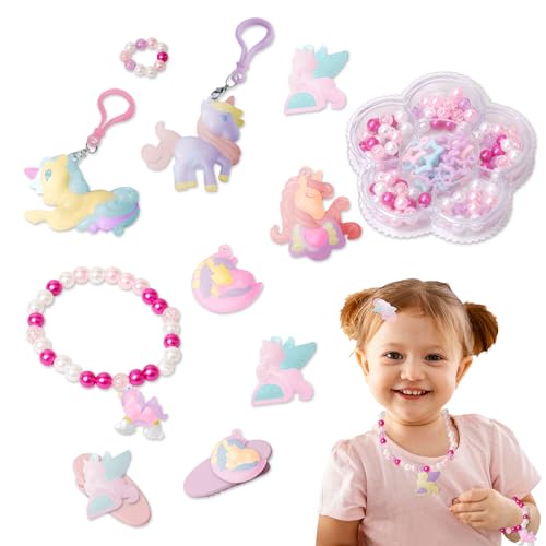whatstem Schmuckherstellung Kit für Mädchen, Einhörner Craft Kit, Kunst & Craft Kit für Kinder, DIY Spielzeug Mädchen Freundschaft Geschenk Party Favors whatstem Schmuckherstellung Kit für Mädchen, Einhörner Craft Kit, Kunst & Craft Kit für Kinder, DIY Spielzeug Mädchen Freundschaft Geschenk Party Favors von whatstem