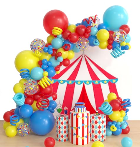 Geburtstags Zirkus Karneval Luftballons Zirkus Karneval Dekorationen Geburtstag Deko für Kinder Partyzubehör Geburtstags Zirkus Karneval Luftballons Zirkus Karneval Dekorationen Geburtstag Deko für Kinder Partyzubehör von whdiduo