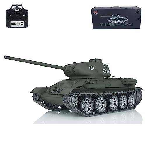 Heng Lange Infrarot Kampf RC Panzer 1/16 7.0 Sowjetische T34-85 Panzer 3909 Modell 360 ° Drehbarer Turm Metallräder Barrel Recoil Heng Lange Infrarot Kampf RC Panzer 1/16 7.0 Sowjetische T34-85 Panzer 3909 Modell 360 ° Drehbarer Turm Metallräder Barrel Recoil von wheelfun