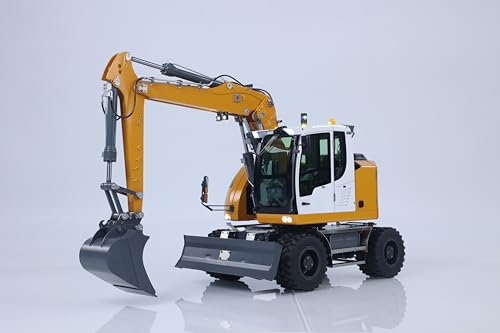 wheelfun 1/14 Fernbedienung Hydraulischer Radbagger 7-Wege Ventil RC Bagger 2WD/4WD Baumaschine RTR Achsverriegelung PL18EV Lite wheelfun 1/14 Fernbedienung Hydraulischer Radbagger 7-Wege Ventil RC Bagger 2WD/4WD Baumaschine RTR Achsverriegelung PL18EV Lite von wheelfun