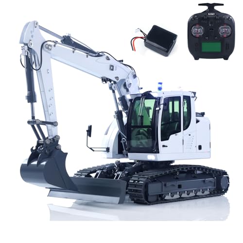 wheelfun 1/14 RC Hydraulik-Bagger 914 Fernsteuerung Bagger Modell Baufahrzeug 5-Wege-Ventil Lichter Flysky ST8 Funk RTR Batterie wheelfun 1/14 RC Hydraulik-Bagger 914 Fernsteuerung Bagger Modell Baufahrzeug 5-Wege-Ventil Lichter Flysky ST8 Funk RTR Batterie von wheelfun