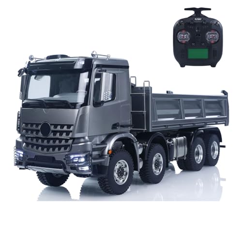 wheelfun 1/14 RC Hydraulik-Kipplaster BZ 3363 8 * 8 2-Gang Fernsteuerung Kipper Hobbywing 1060 ESC Fließendes Wasser Licht Flysky ST8 Funk wheelfun 1/14 RC Hydraulik-Kipplaster BZ 3363 8 * 8 2-Gang Fernsteuerung Kipper Hobbywing 1060 ESC Fließendes Wasser Licht Flysky ST8 Funk von wheelfun