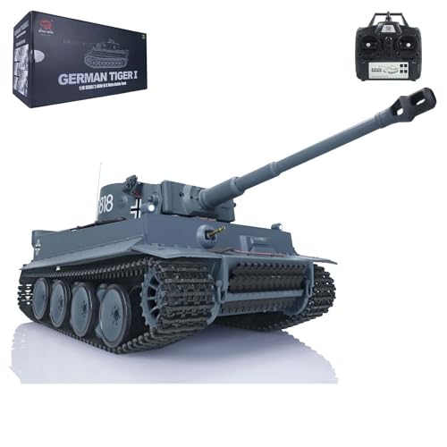 wheelfun 1/16 7.0 Henglong German Tiger I RC Panzer 3818 Turm Seitenlicht rauchende MinigunTanks für Hobby BB Shooting Airsoft Panzer That Shoot Modell für Erwachsene wheelfun 1/16 7.0 Henglong German Tiger I RC Panzer 3818 Turm Seitenlicht rauchende MinigunTanks für Hobby BB Shooting Airsoft Panzer That Shoot Modell für Erwachsene von wheelfun