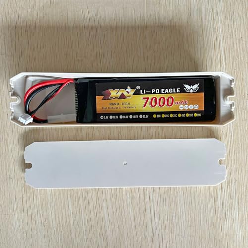 wheelfun 1/16 Henglong Elektronik Teile 7,4V 7000mAh LiPo Batterie Modell Tank Upgrade von wheelfun
