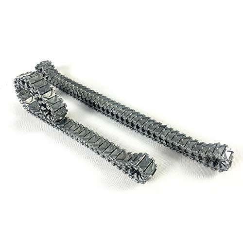 wheelfun 1/16 Henglong Maßstab USA M4A3 Sherman RC Tank 3898 Metallketten Ersatzteile von wheelfun