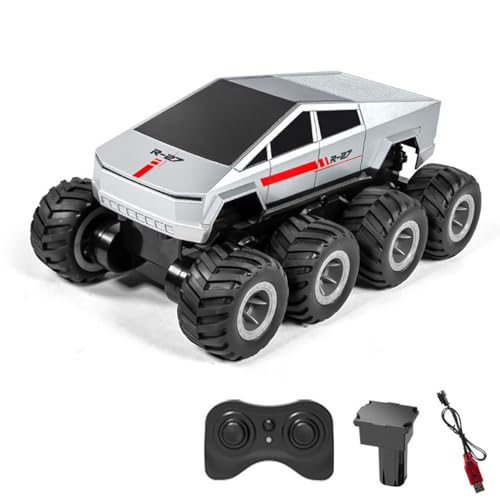 wheelfun 1/18 2.4G RC Pickup Truck Modell Q218 8 * 8 Amphibien-Allgelände-Geländewagen Stuntfahrzeug 360 Grad Drehung RTR Batterie wheelfun 1/18 2.4G RC Pickup Truck Modell Q218 8 * 8 Amphibien-Allgelände-Geländewagen Stuntfahrzeug 360 Grad Drehung RTR Batterie von wheelfun