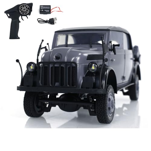 wheelfun 1/18 RC Geländefahrzeug 4x4 Fernbedienung Kommandofahrzeug Rauchgenerator Sound von wheelfun
