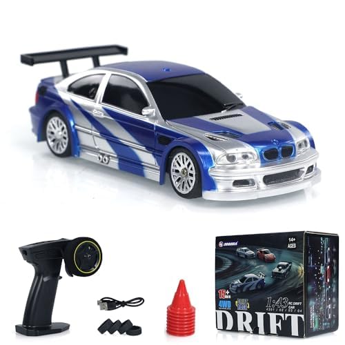 wheelfun 1/43 RC Skala Ready to Go Rennauto Fernbedienung Drift Auto 4WD Mini Mit LED-Leuchten wheelfun 1/43 RC Skala Ready to Go Rennauto Fernbedienung Drift Auto 4WD Mini Mit LED-Leuchten von wheelfun