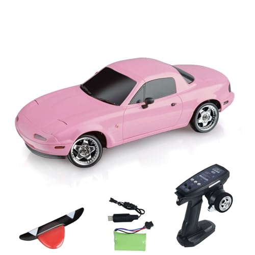 wheelfun 1:12 1804R 2WD RC Drift Auto Bürsten Motor ESC Servo Gyroskop Fernbedienung Rennfahrzeug Elektro Modell von wheelfun