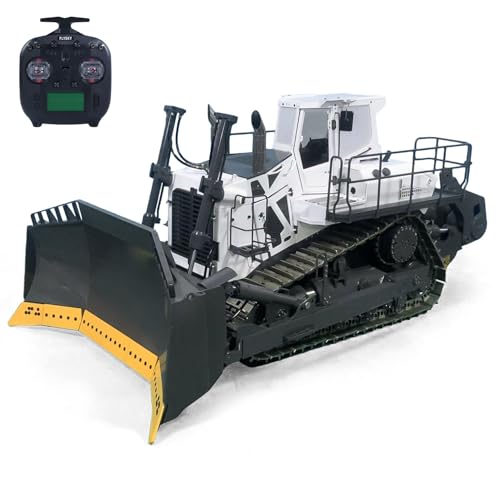 wheelfun 1:14 RC Hydraulische Planierraupe LR776 VAY 776 Metall RC Dozer 5CH Ventil Baufahrzeug Modell Radio Licht Ton wheelfun 1:14 RC Hydraulische Planierraupe LR776 VAY 776 Metall RC Dozer 5CH Ventil Baufahrzeug Modell Radio Licht Ton von wheelfun