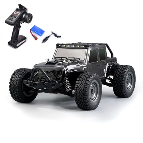 wheelfun 1:16 RC Offroad-Auto 16103 Hinten Hundeknochen-Antriebswellen 7,4 V Batterie USB-Balance-Ladegerät RC Modell Fahrzeug von wheelfun
