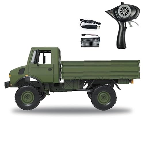 wheelfun 2.4G RC Raupen Auto Modell 1:12 4 × 2 Off Road Fahrzeug Linear Speed Truck 15KM:H USB-Ladebatterie für Spielzeug von wheelfun