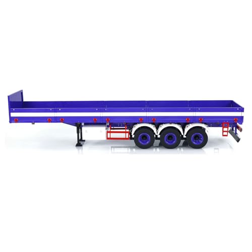 wheelfun 3 Achsen 1/14 Metall Halbanhänger für ferngesteuertes Traktor Auto RC Muldenkipper Hobby Grade Modell LKW Teile wheelfun 3 Achsen 1/14 Metall Halbanhänger für ferngesteuertes Traktor Auto RC Muldenkipper Hobby Grade Modell LKW Teile von wheelfun