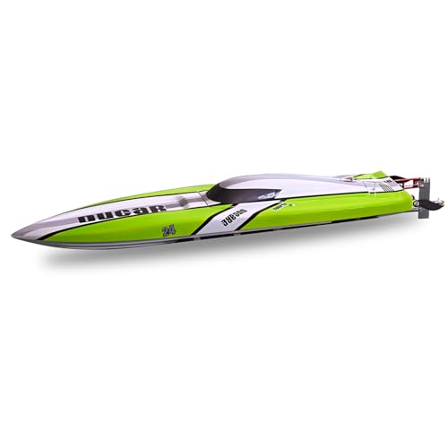 wheelfun Bürstenloser Motor ESC 24X Kohlefaser Schnellboot RC Rennboot RC Schiff Modell Motor Kühlung ESC von wheelfun