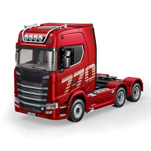 wheelfun HUINA 1:18 RC Traktor LKW Kunststoff Modell RTR 7.4 V Batterie Radio 19CH Licht Soundeffekte Fernbedienung LKW von wheelfun