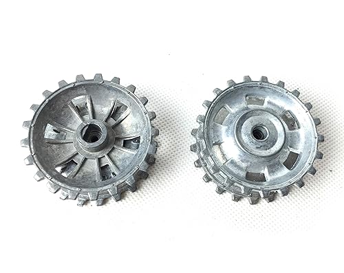 wheelfun Heng Long RC Panzer Metall Kettenräder für 1/16 Panzer III L 3848 III H 3849 Stug III RC Panzer 3868 Ersatzteil von wheelfun