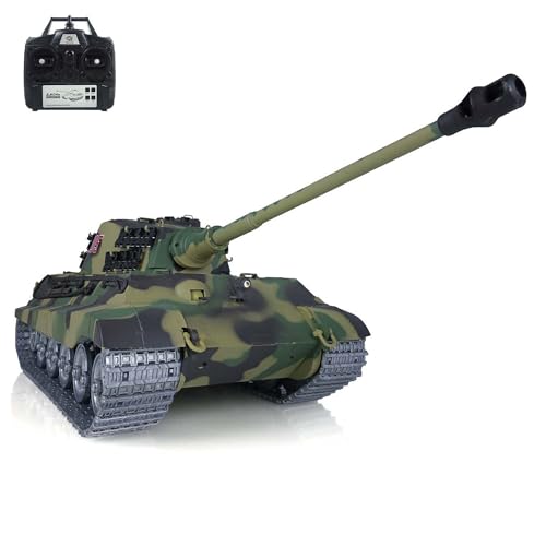 wheelfun Heng Long RC Tank 1/16 7.0 Customized King Tiger 3888A Metal Wheels Barrel Recoil Infrarot Combat 360° Rotating Turret Smoking Generator BB Shooting Airsoft Tank That Shoot wheelfun Heng Long RC Tank 1/16 7.0 Customized King Tiger 3888A Metal Wheels Barrel Recoil Infrarot Combat 360° Rotating Turret Smoking Generator BB Shooting Airsoft Tank That Shoot von wheelfun