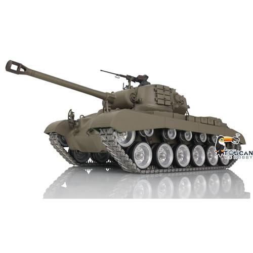wheelfun Henglong 1/16 7.0 M26 Pershing RTR RC Panzer 3838 Metallketten Räder 360° Turm wheelfun Henglong 1/16 7.0 M26 Pershing RTR RC Panzer 3838 Metallketten Räder 360° Turm von wheelfun