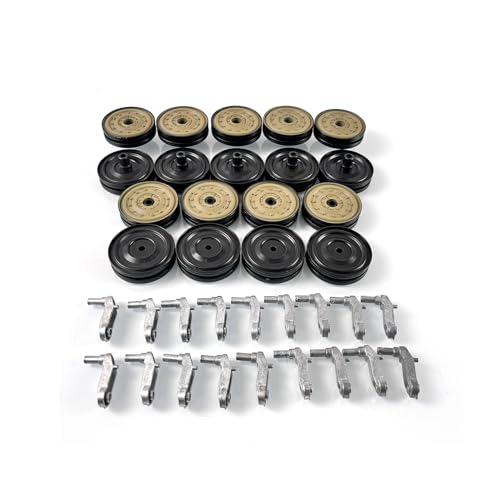 wheelfun Henglong 1/16 Maßstab Deutscher Königstiger RC Panzer 3888A Plastik-Laufräder wheelfun Henglong 1/16 Maßstab Deutscher Königstiger RC Panzer 3888A Plastik-Laufräder von wheelfun