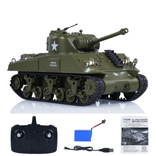 wheelfun Henglong 1/30 RC Battle Tank Sherman M4A3 3841-01 2.4G Ferngesteuerte Panzer 320°Drehbarer Turm Infrarot Kampf wheelfun Henglong 1/30 RC Battle Tank Sherman M4A3 3841-01 2.4G Ferngesteuerte Panzer 320°Drehbarer Turm Infrarot Kampf von wheelfun
