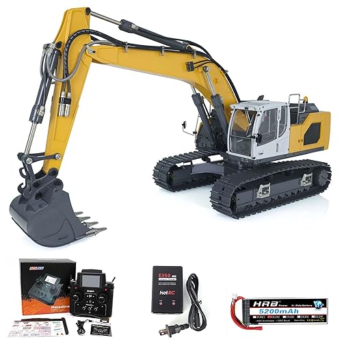 wheelfun Hydraulik RC-Bagger für Fernsteuerung 945 5CH Rückschlagventil 1:14 Ferngesteuerter Hydraulischer Bagger wheelfun Hydraulik RC-Bagger für Fernsteuerung 945 5CH Rückschlagventil 1:14 Ferngesteuerter Hydraulischer Bagger von wheelfun